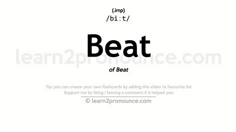 Beat Meaning .